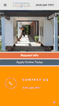 Mobile Screenshot of centennialhousing.com